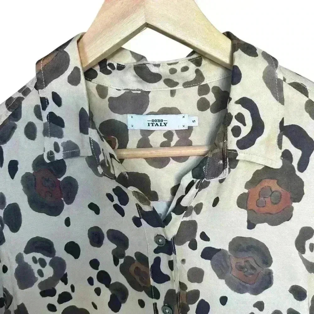 0039 Italy Marcia shirt dress S/M - Picture 6 of 11